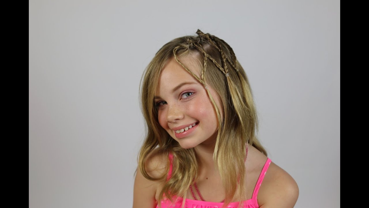 VALENTINES HAIR TUTORIAL 3 HEARTS