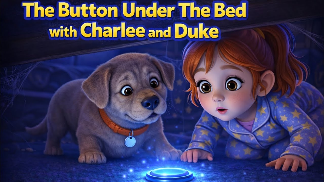 The Button Under the Bed | Kids Bedtime Story Read Aloud 🌙✨