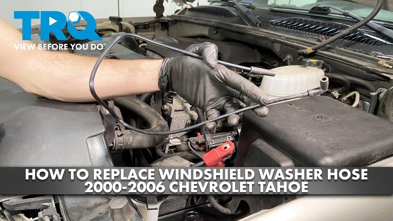 How to Replace Windshield Washer Hose 2000-2006 Chevrolet Tahoe