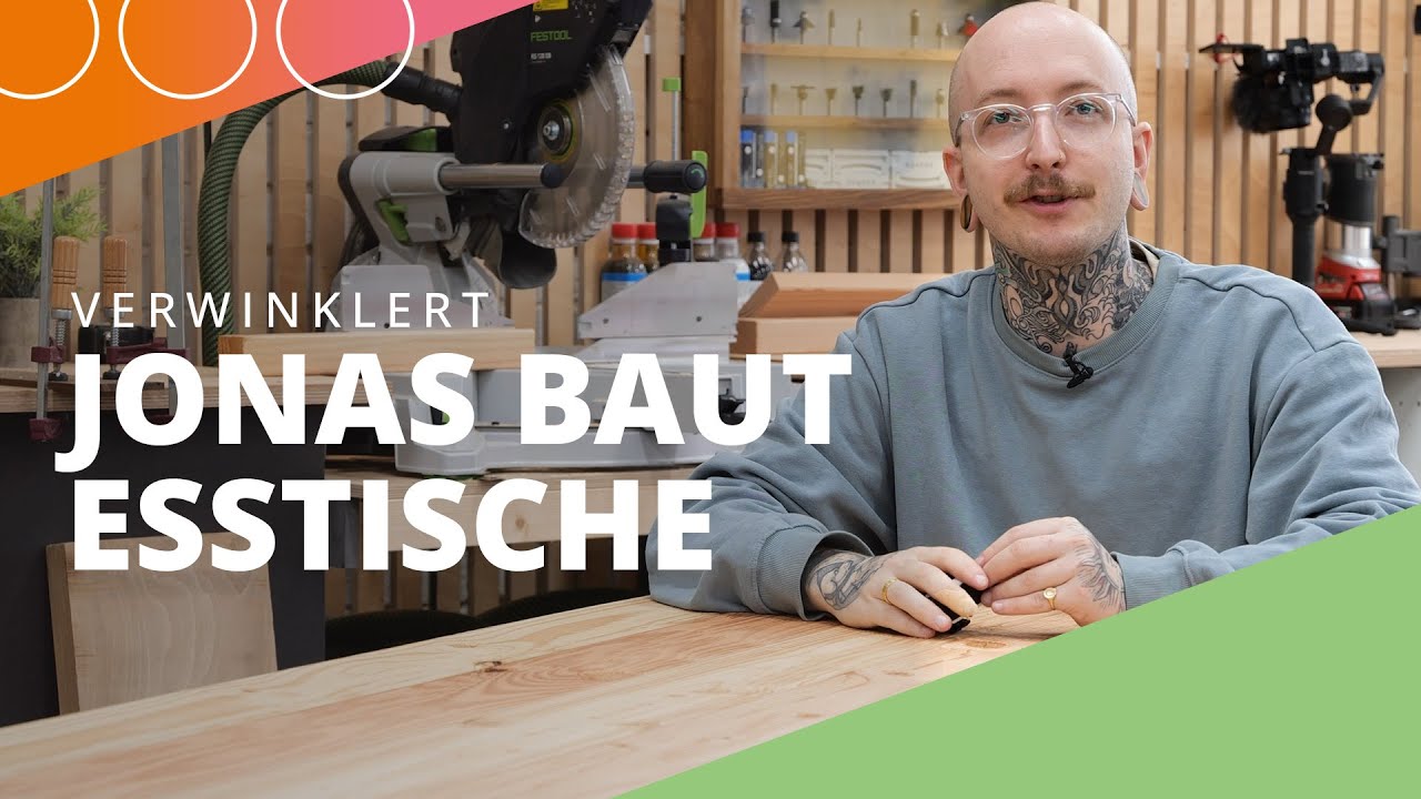 Ganz einfach Esstische bauen– @JonasWinkler baut sie für das Clearing-house in Salzburg| VerWINKLERt