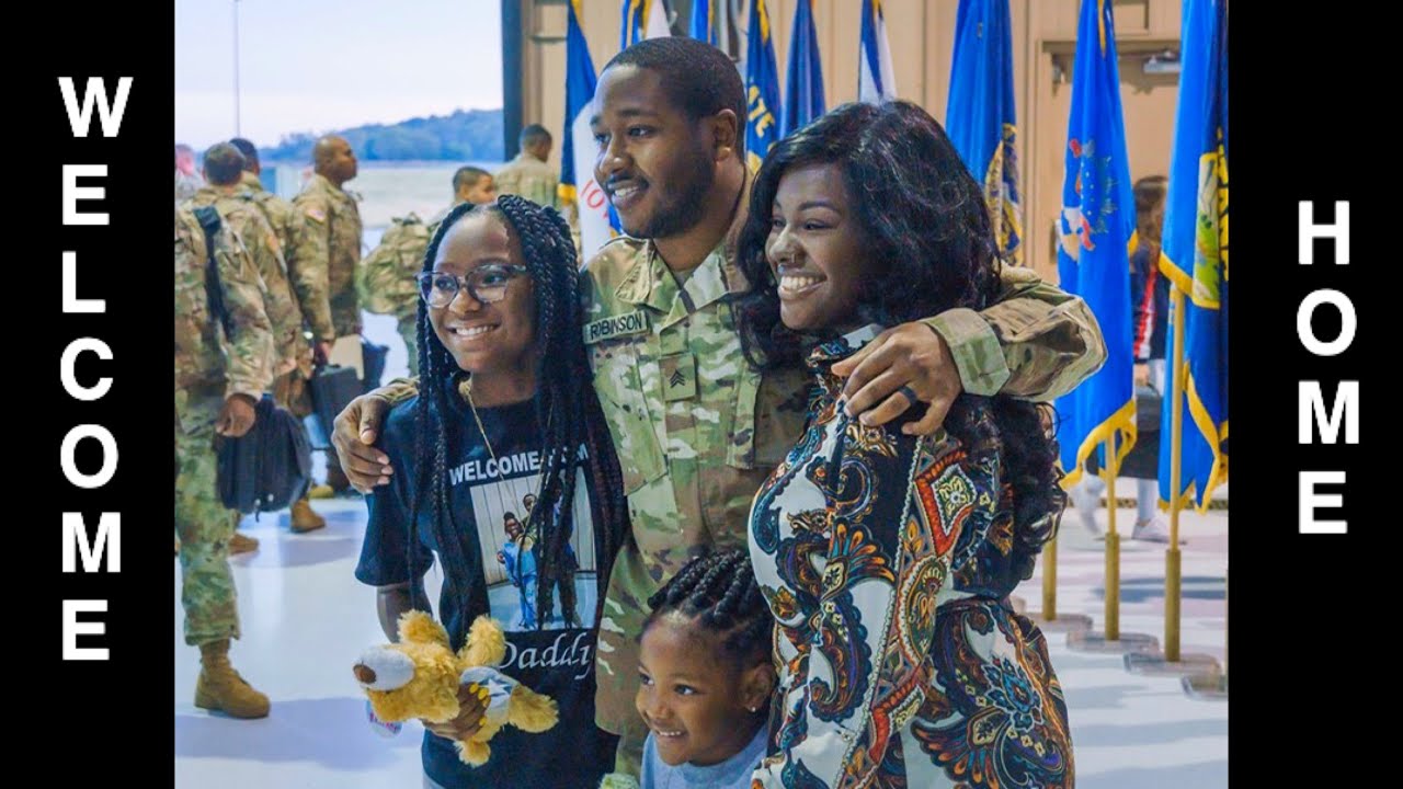 HOMECOMING DAY | WELCOME HOME BABY | DEPLOYMENT VLOG | FORT RILEY