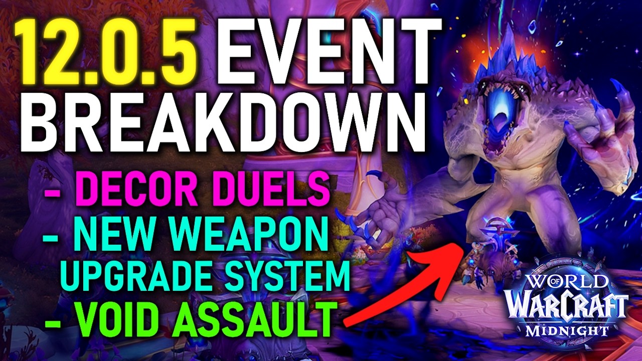 WoW Patch 12.0.5 Is HUGE &ndash; Void Assaults, Decor Duels & More!