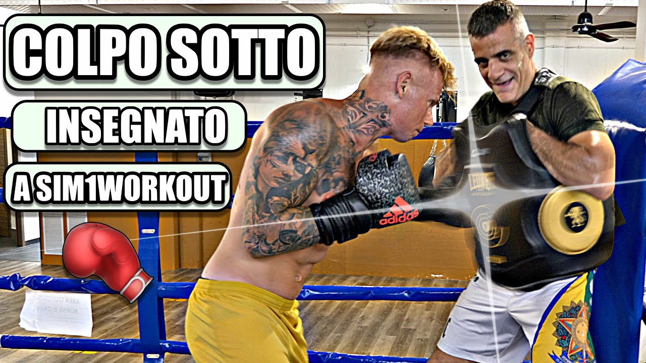 Insegno a Sim1workout il colpo sotto devastante