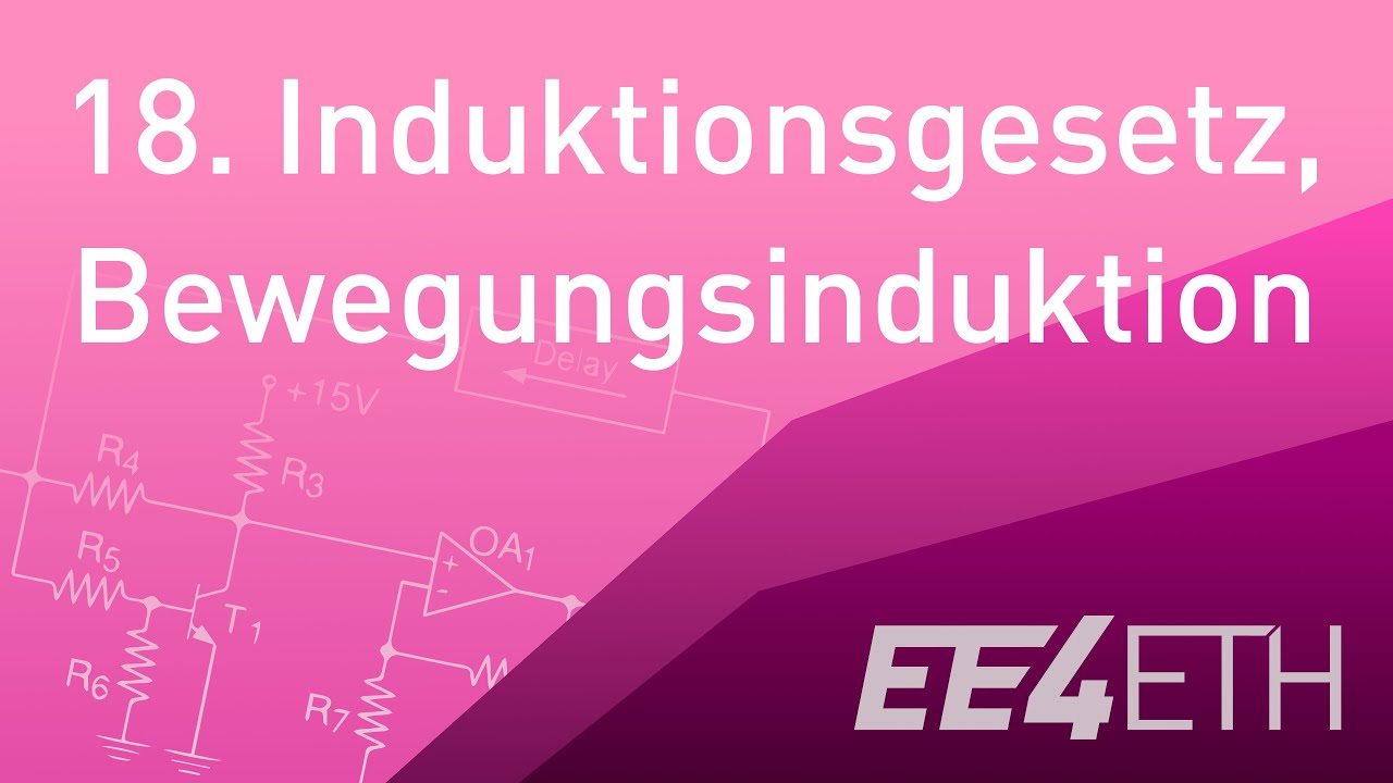 Induktionsgesetz, Bewegungsinduktion | #18 Netzwerke und Schaltungen 1 | EE4ETH