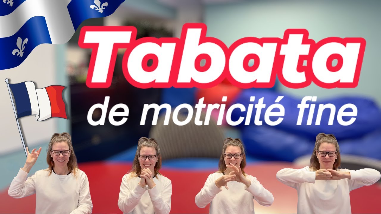 👌🏻 Routine de motricit&eacute; fine TABATA DES DOIGTS (en fran&ccedil;ais!) Aucun mat&eacute;riel requis.
