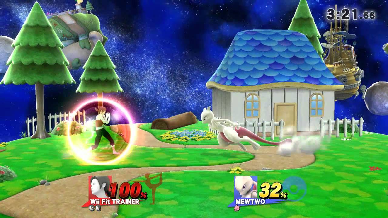 WiiFitTrainer Vs Mewtwo #FirstSet