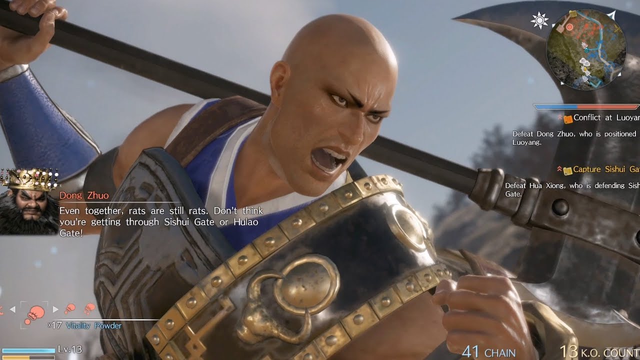 Dynasty Warriors 9 - Dian Wei - Open World Free Roam Gameplay (PS4 HD) [1080p60FPS]