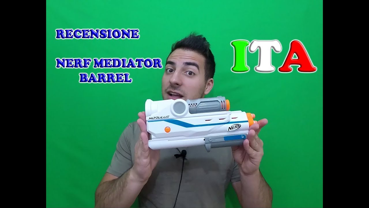 Recensione Nerf Canna Mediator + Mediator Completo ITA