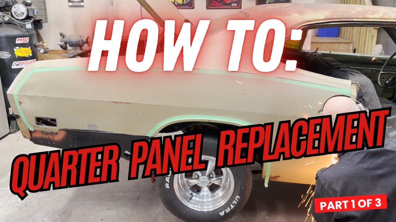 Episode 26 - Plymouth Duster New Quarter Panel Install - Part 1
