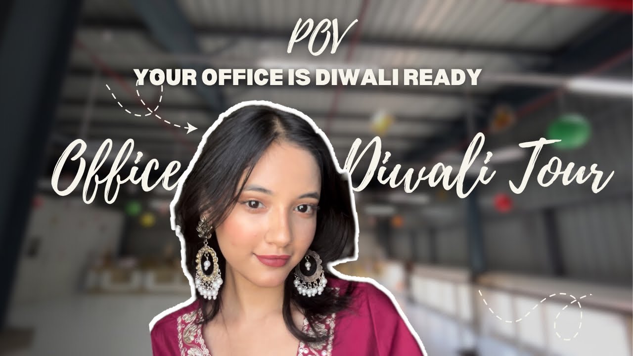 Diwali at Work Hits Different 💻🪔 | Office Festive Tour