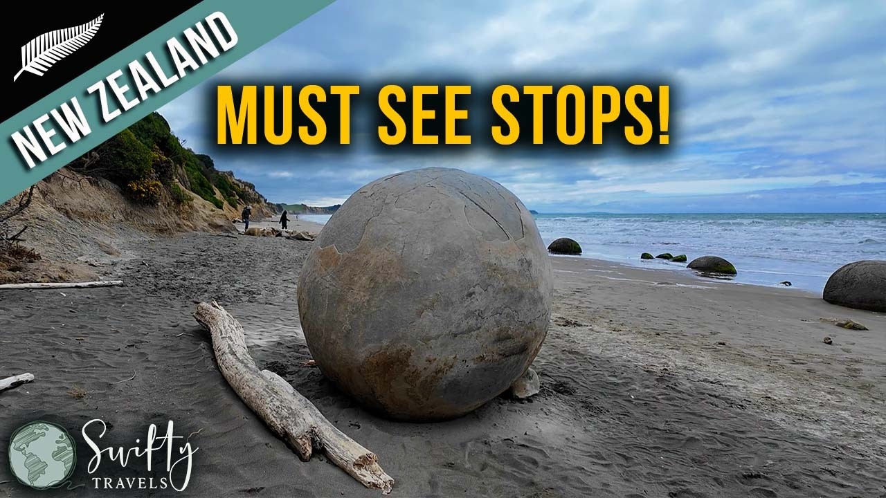 Christchurch to Dunedin New Zealand's South Island Surprises! Oamaru & Moeraki Boulders