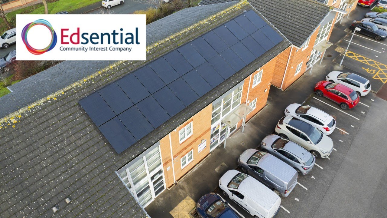 Commercial Solar Panel Installation for Office in Ellesmere Port  - SolarEdge with Battery