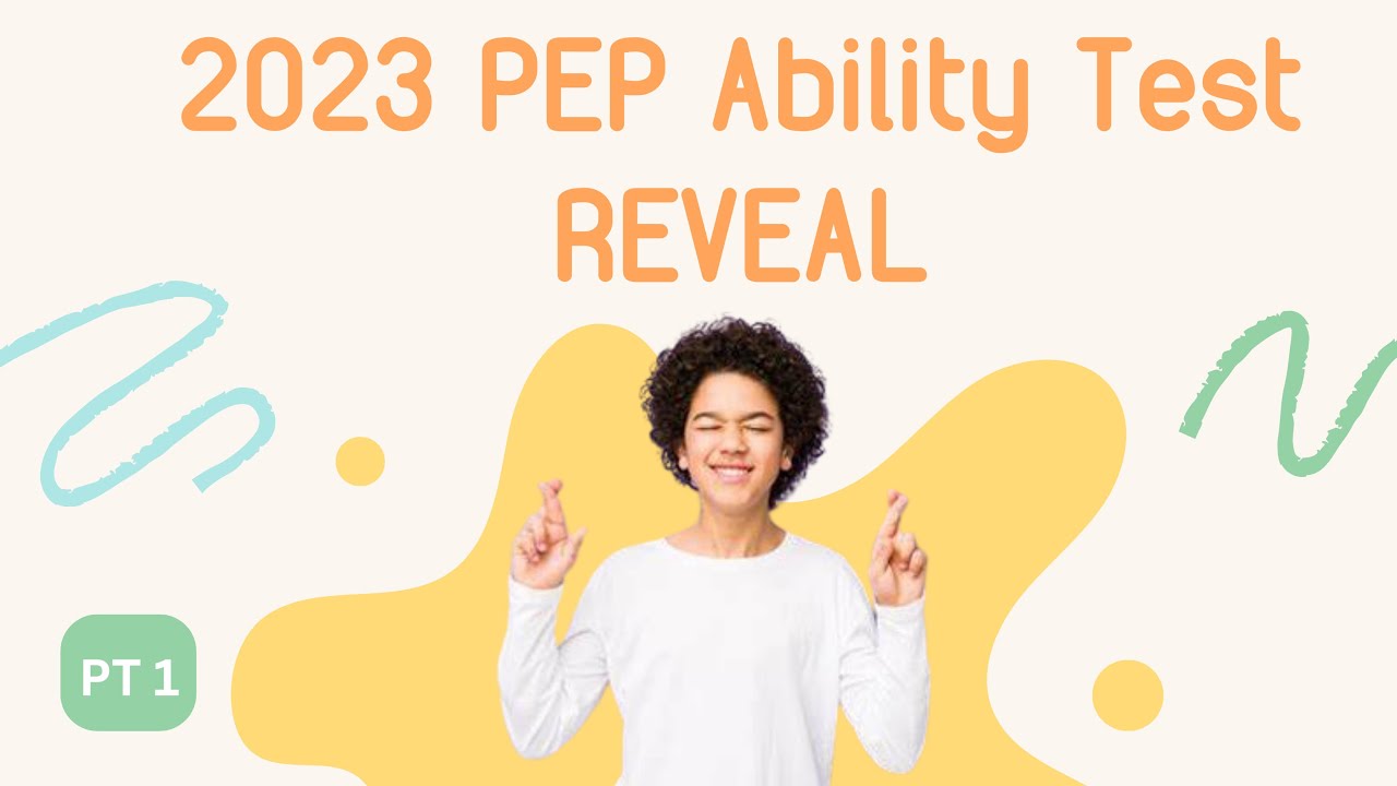 Тест на способности, 6 класс, 2023 г., REVEAL, PT 1 | Практика PEP