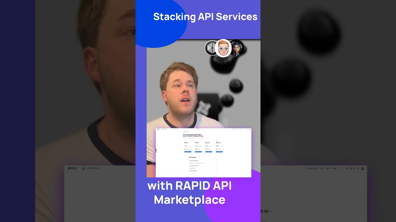 Stacking API Services with RapidAPI | Development Acceleration Guide