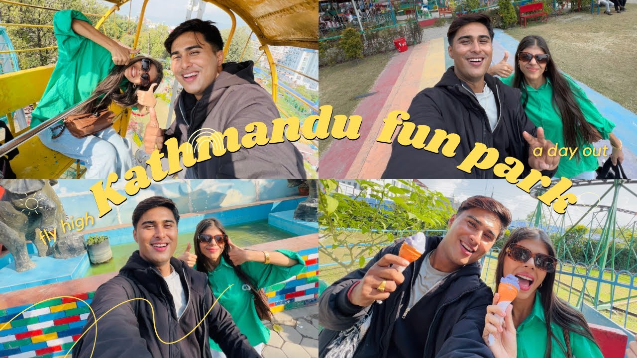 Kathmandu's INSANE Funpark (with Sahil & Sallu)
