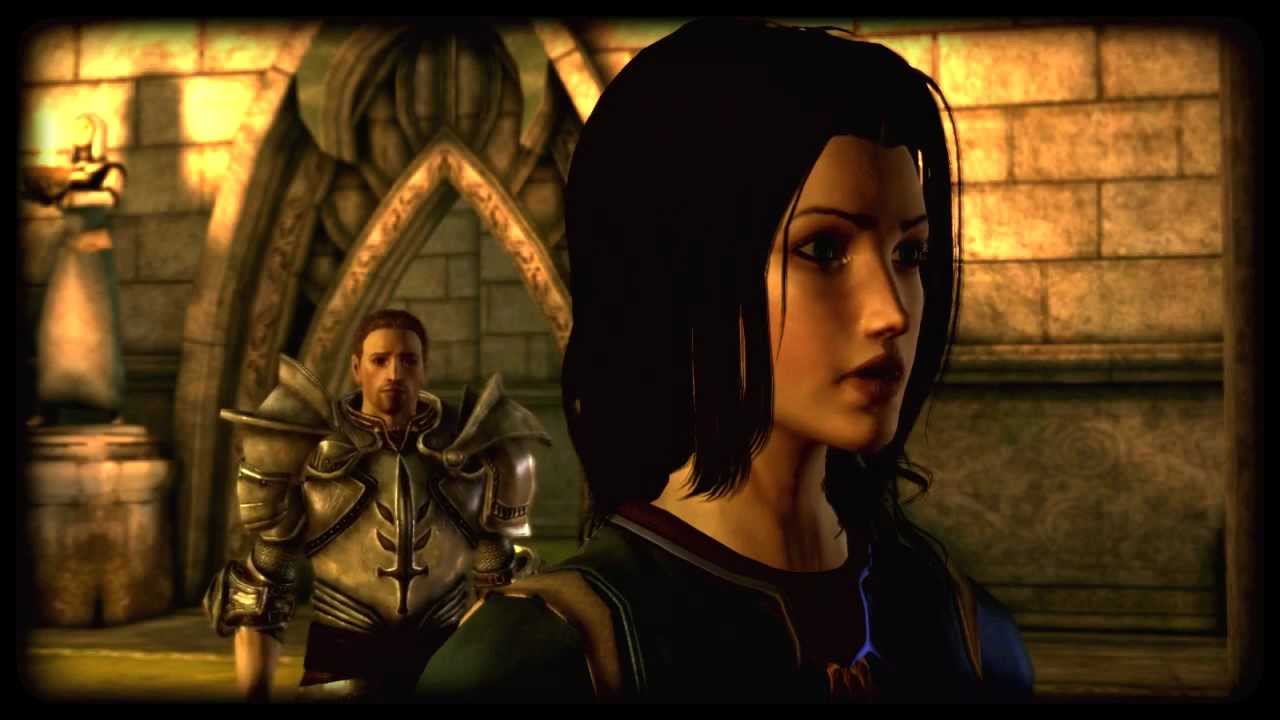 Cullen and Solona Amell (Argument/Romance Cutscene) - Dragon Age Origins