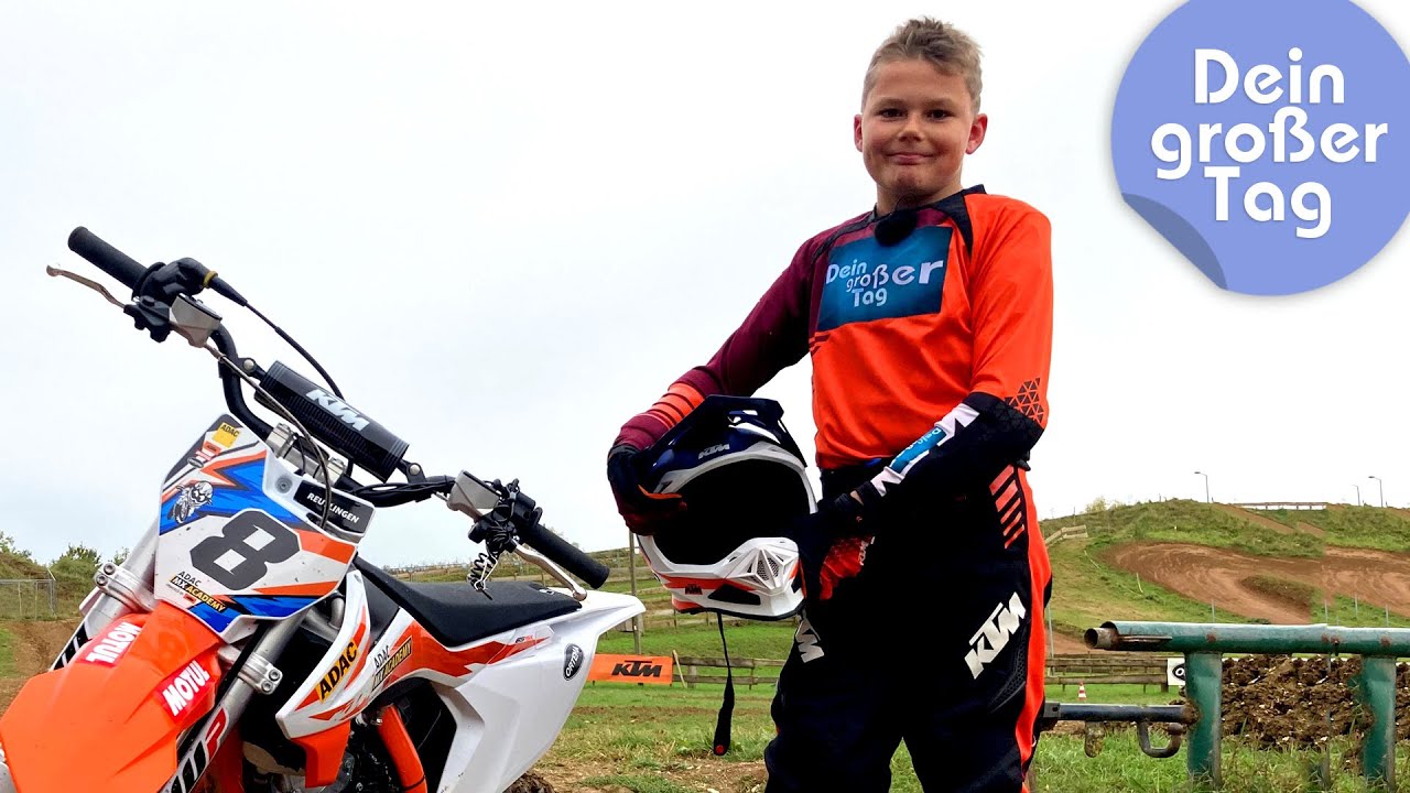 Julian fährt Motocross | Dein großer Tag