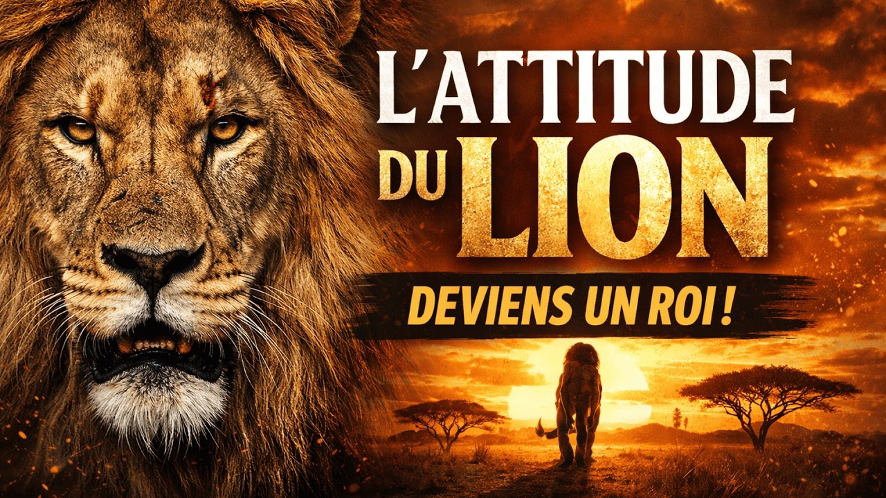 L’ATTITUDE DU LION 🦁🔥 | Discours Motivationnel Puissant pour Devenir Mentalement Fort