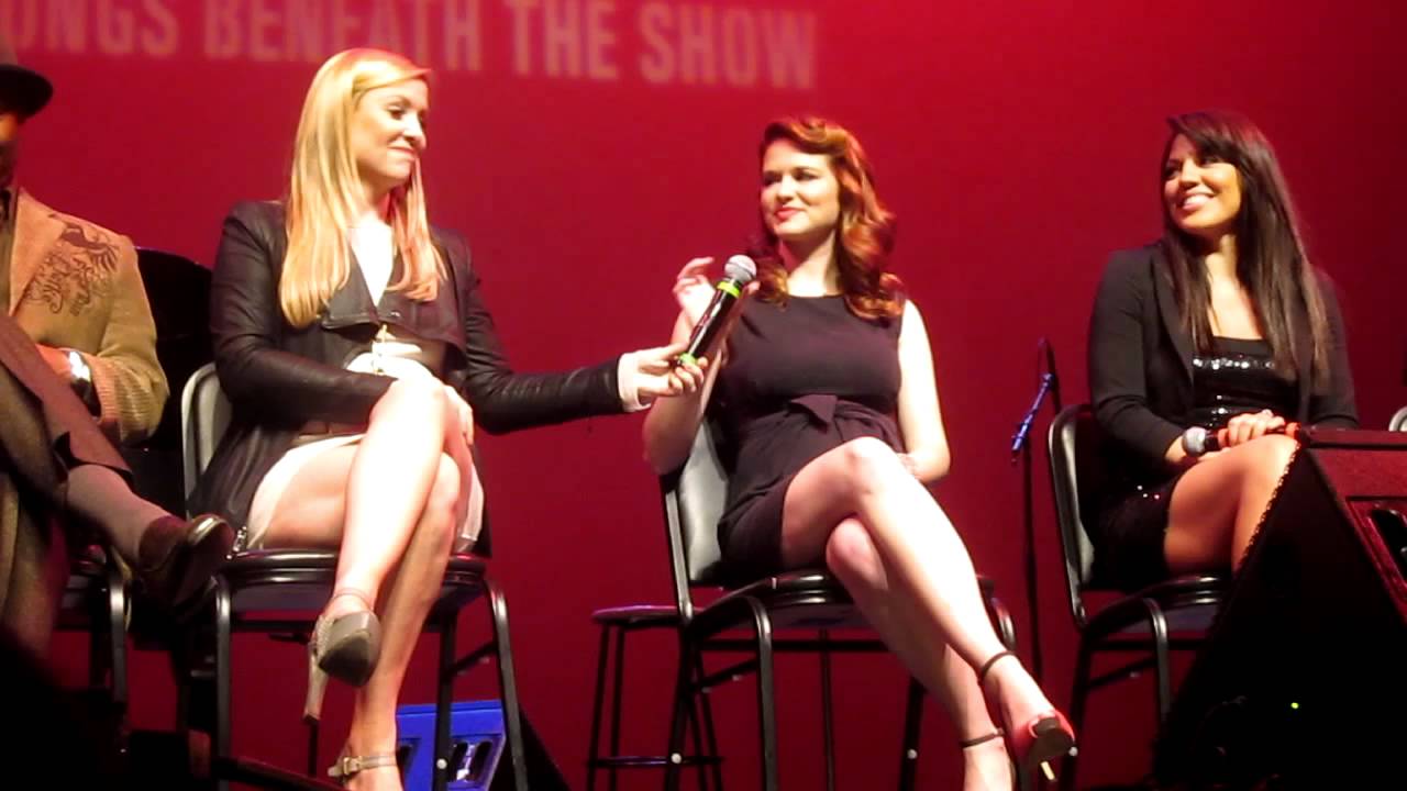 Jessica Capshaw (and Sara Ramirez) Q&A at the Grey's Concert benefiting the Actors Fund