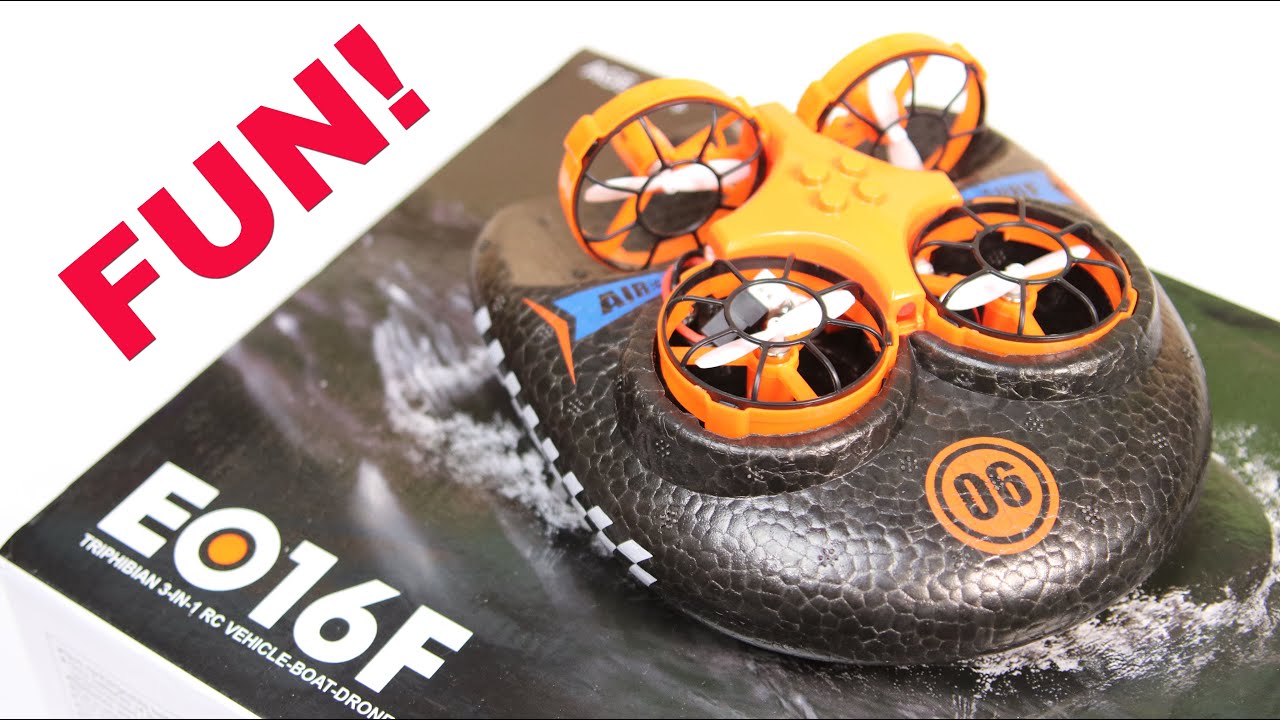 The Air, Land & Water Drone - E016F HOVERCRAFT