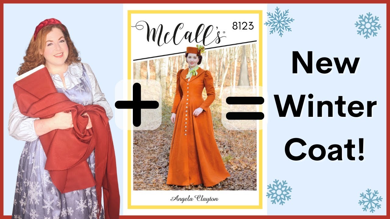 I'm Making Myself a Winter Coat Using McCalls 8123 by Angela Clayton