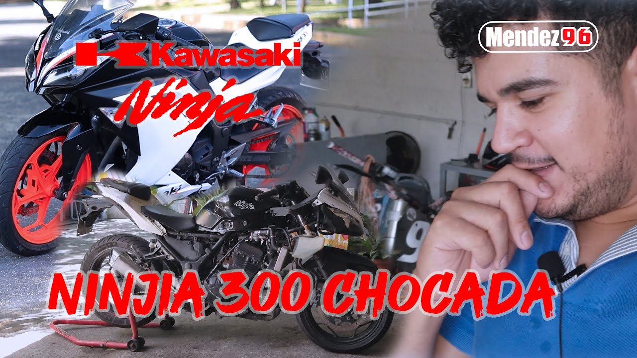 COMPRE UNA KAWASAKI NINJA 300 Y LA RESTAURAMOS