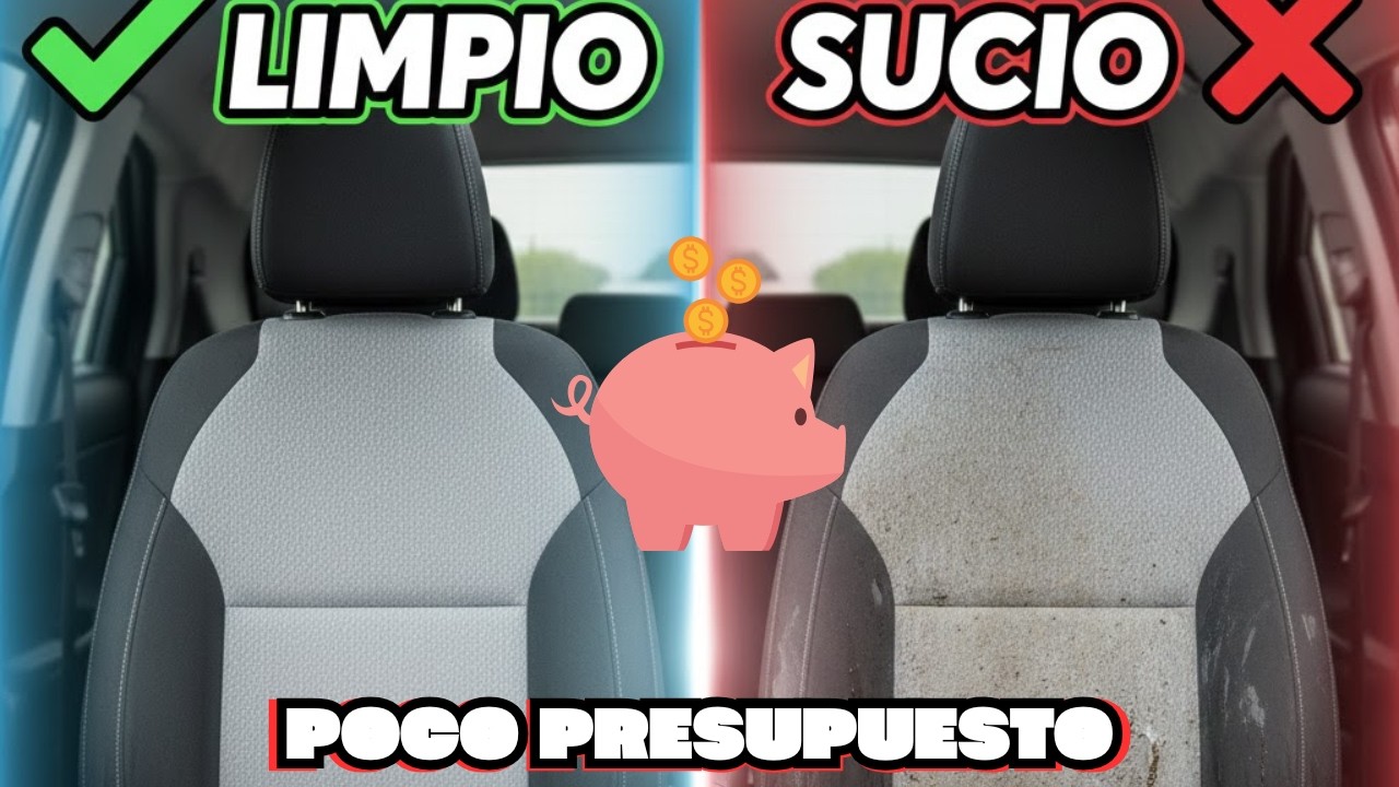 ¡NO LOS CAMBÍES! MIRA CÓMO RECUPERÉ ESTOS ASIENTOS ASQUEROSOS🤮🤮