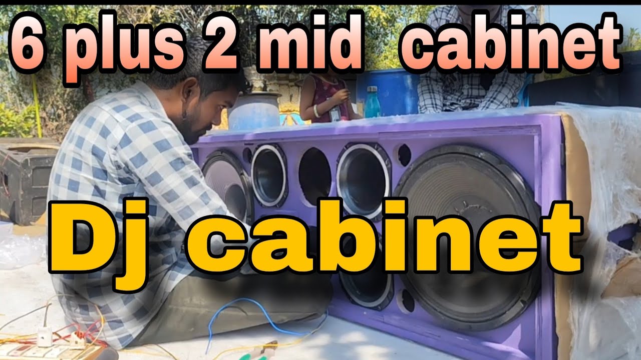 6hf 2mid speakers dj tops fitting 