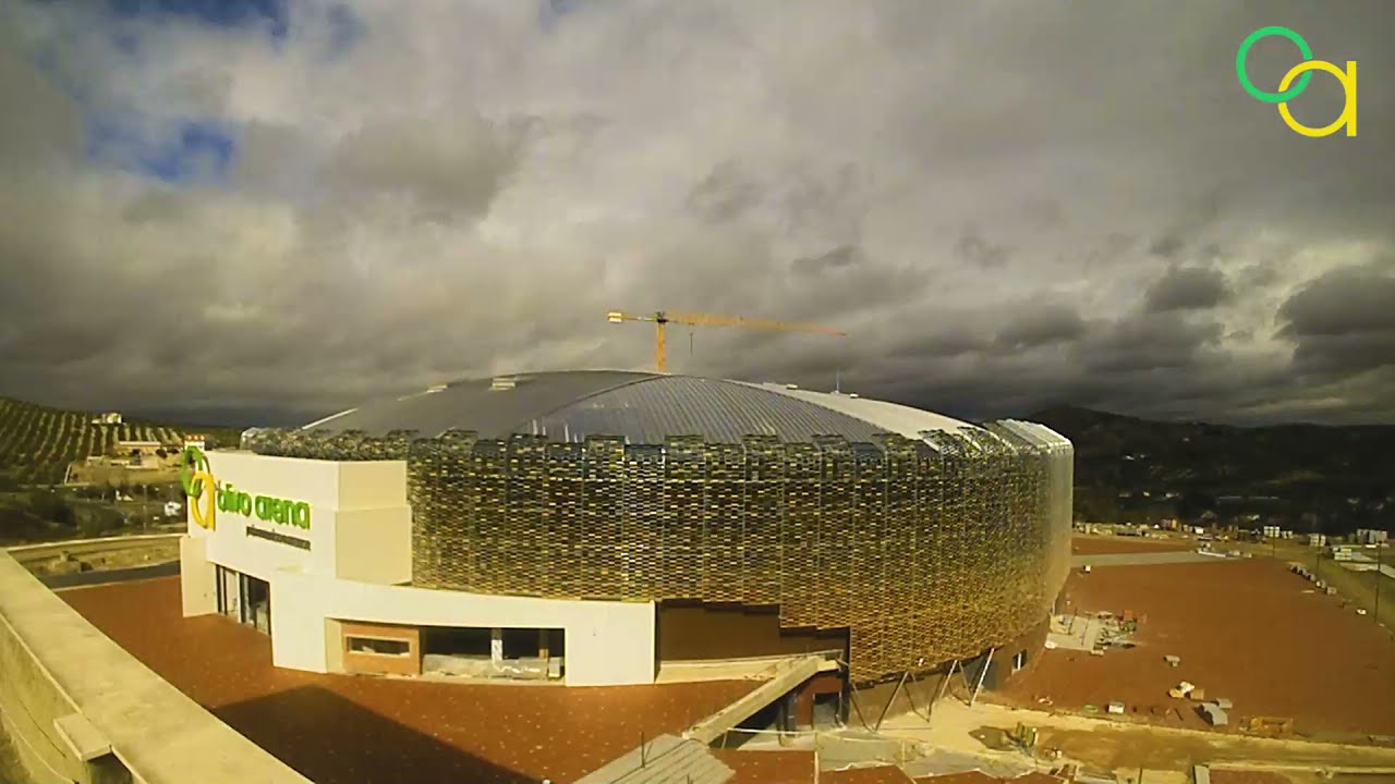 Construcción del Olivo Arena - Timelapse