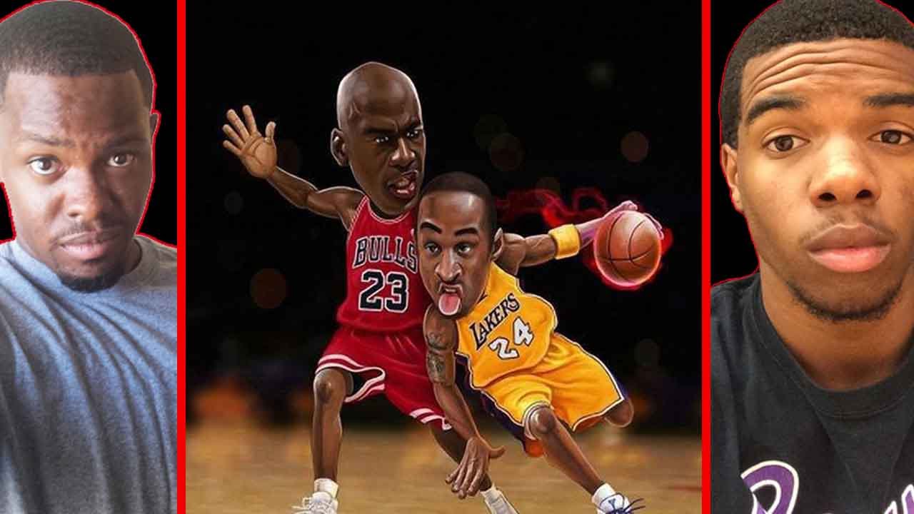 MICHAEL JORDAN VS KOBE BRYANT! - NBA LIVE 2003 | #ThrowbackThursday ft. Juice
