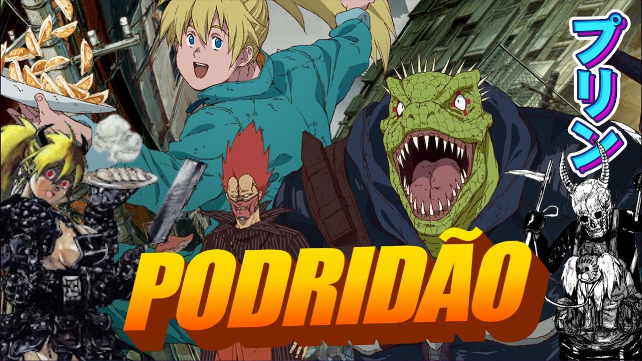 anime do jacaré contra os bruxo cabuloso é uma podridão