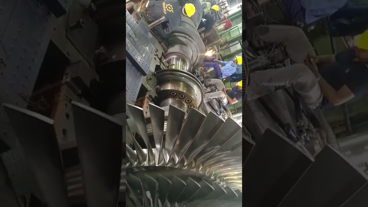 turbine rotor testing #ytshorts #viral #trending #youtubeshorts #india #ntpc #powerplant