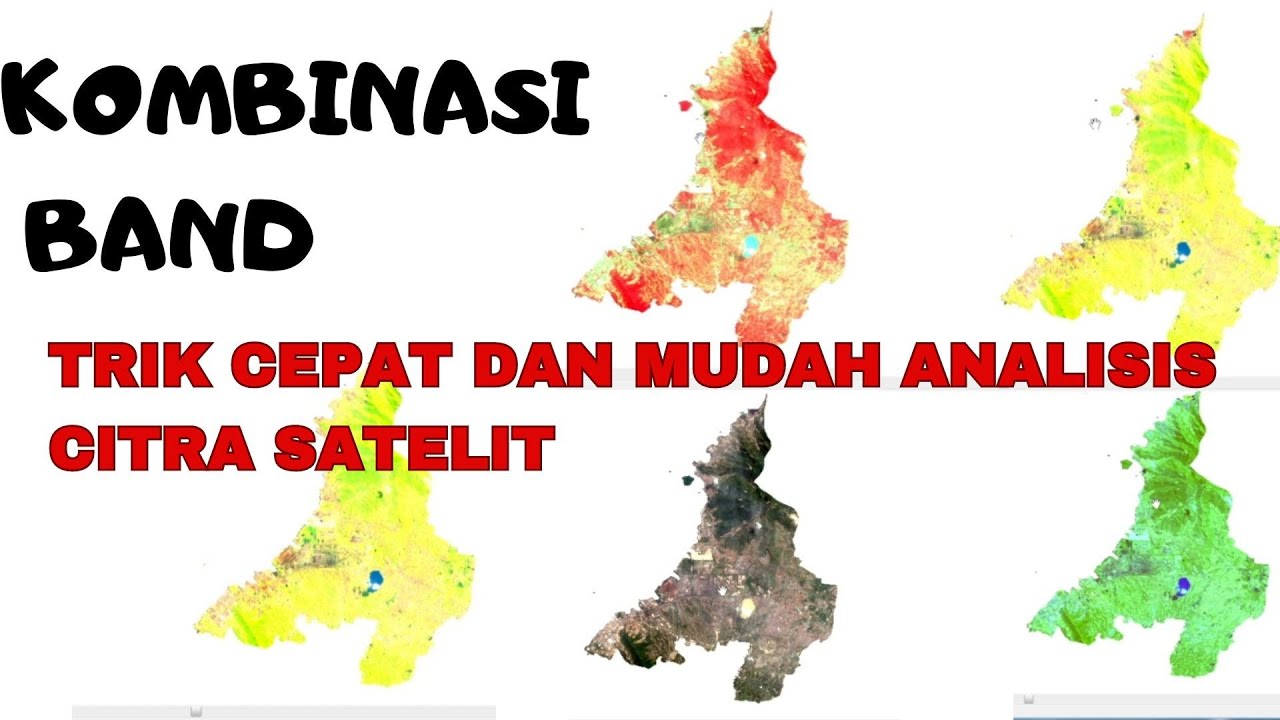 CARA KOMPOSIT BAND CITRA LANDSAT 8 DI ARCGIS