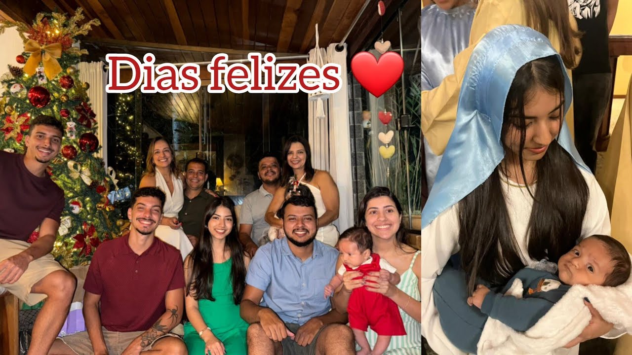 Dias para guardar no coração/Natal/recebidos/Presépio encenado/capa de sofá 