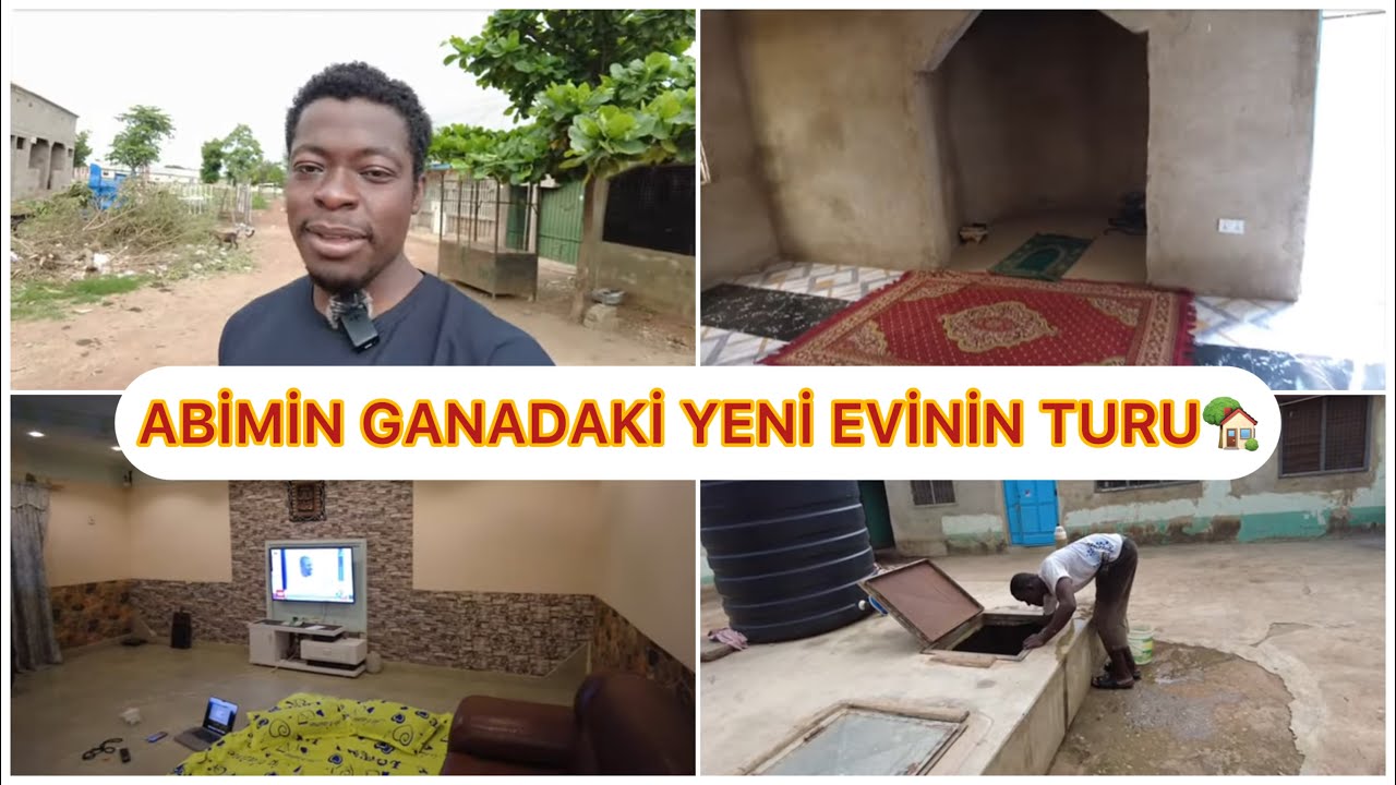ABİMİN GANA’DA YENİ YAPTIRDIĞI EVİNİN TURU 🏡🇬🇭 GANA EV VE YAŞAM TARZI
