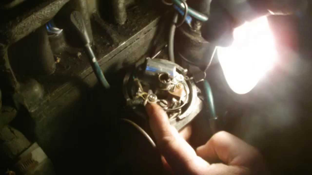 TE 20 TEA 20 TUNING, FITTING CONTACT BREAKERS POINTS