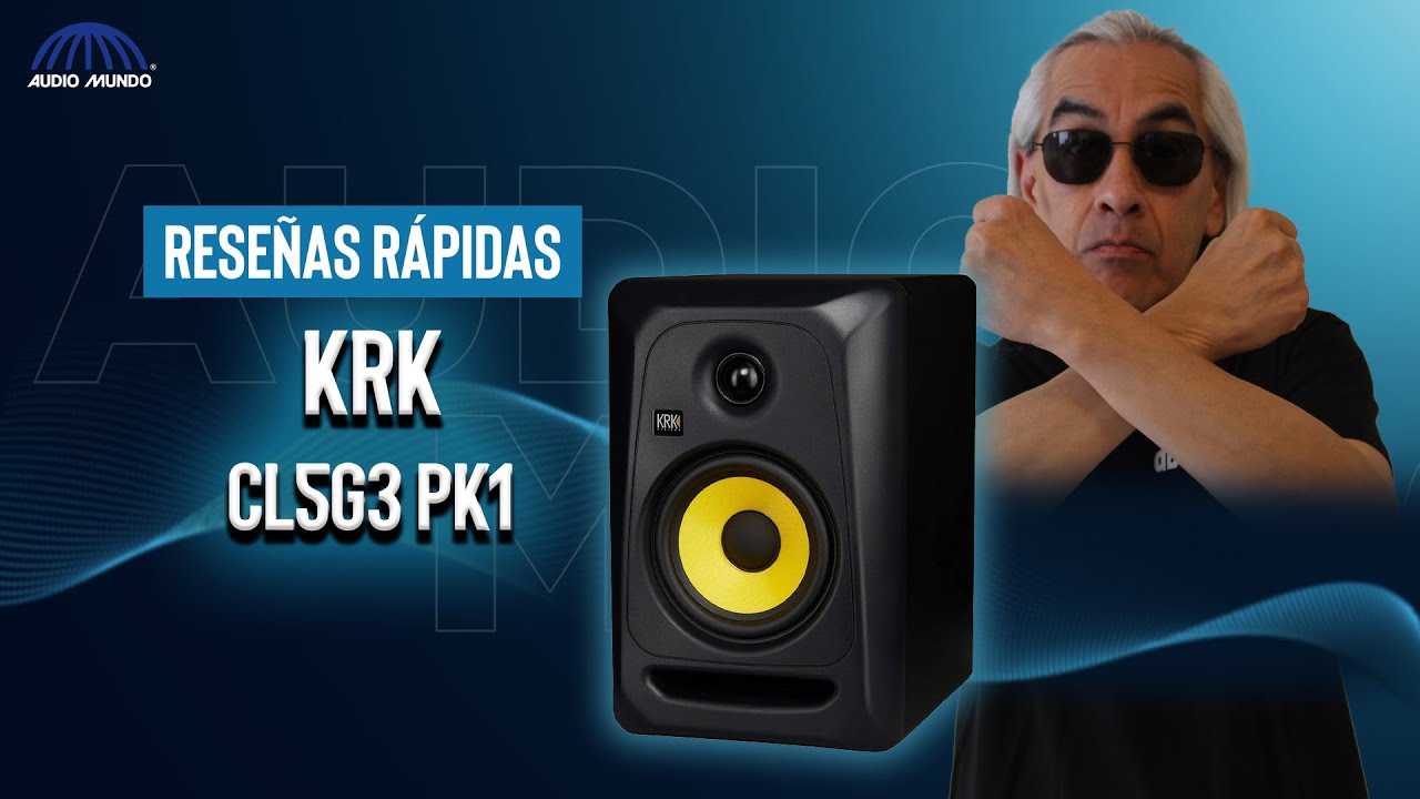 Paquete de monitores activos de campo cercano marca KRK modelo CL5G3 PK1
