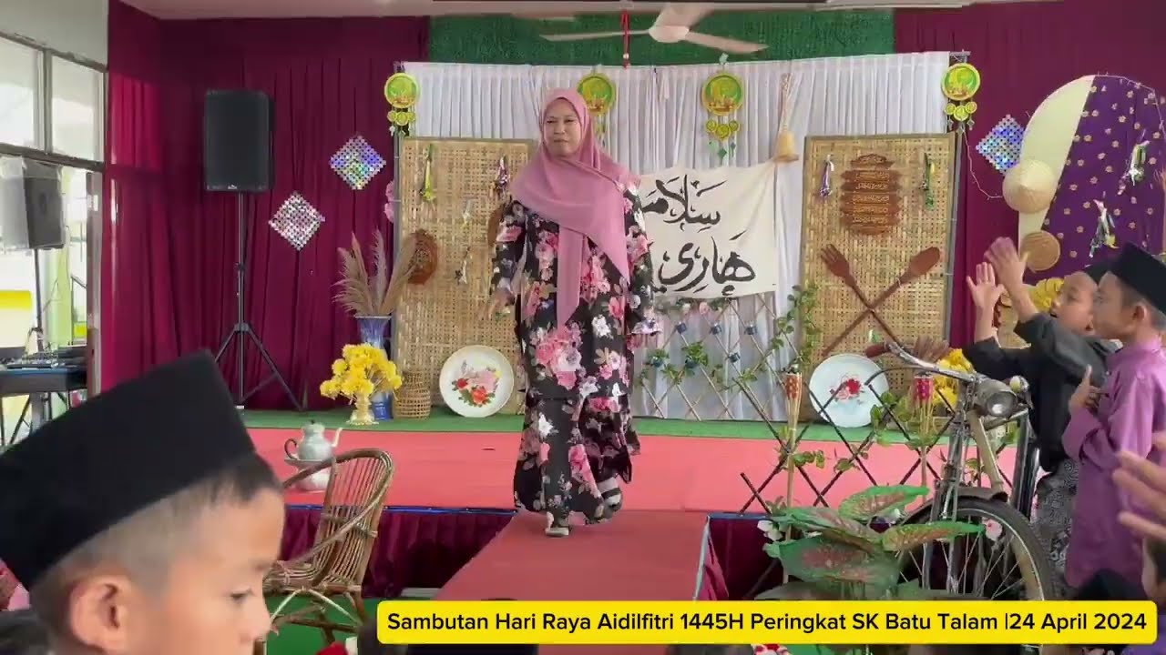 Sambutan Hari Raya Peringkat SK Batu Talam 1445H/2024M | 24 April 2024/15 Syawal 1445H