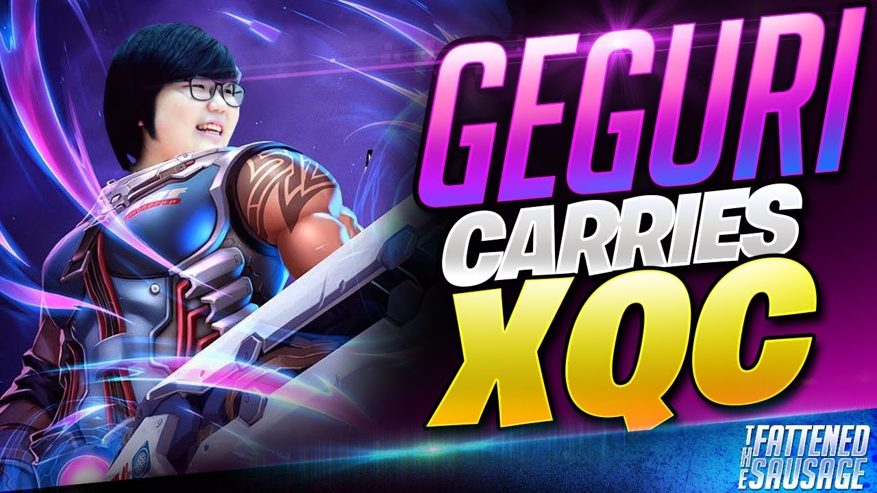Geguri CARRIES xQc & He FLIRTS With Her! INSANE ZARYA GAMEPLAY!