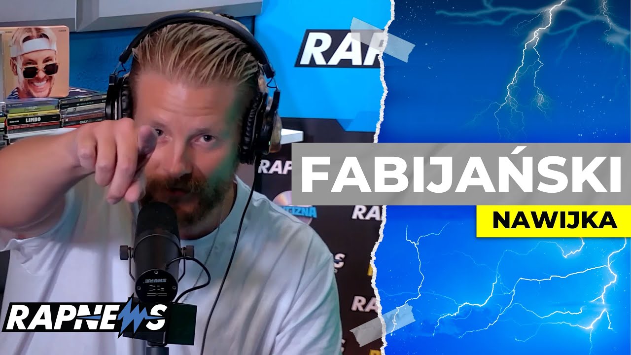 FABIJAŃSKI rapuje NA ŻYWO w Rapnews Studio!