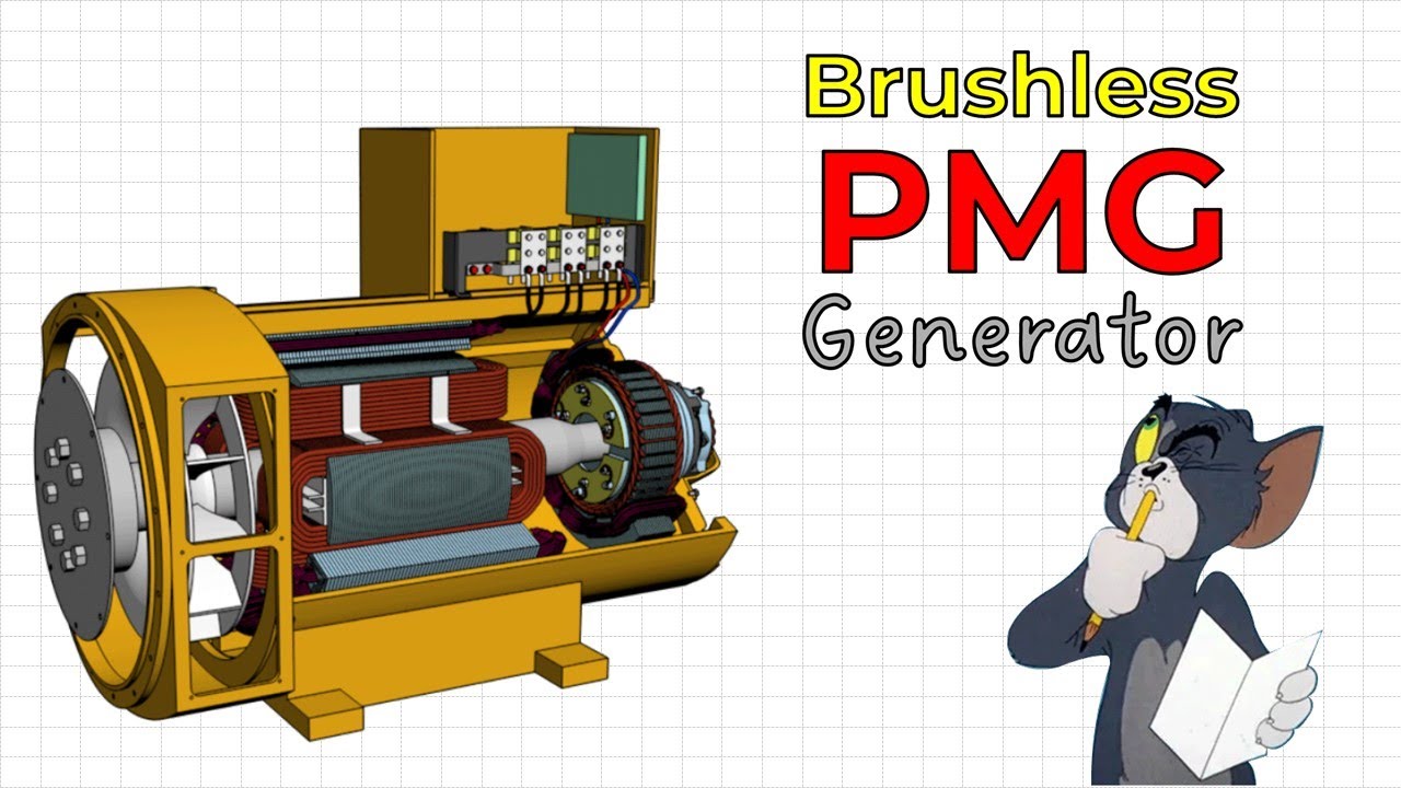 JARANG YANG TAHU!!! Ternyata inilah Prinsip Kerja Generator Brushless PMG Excitation