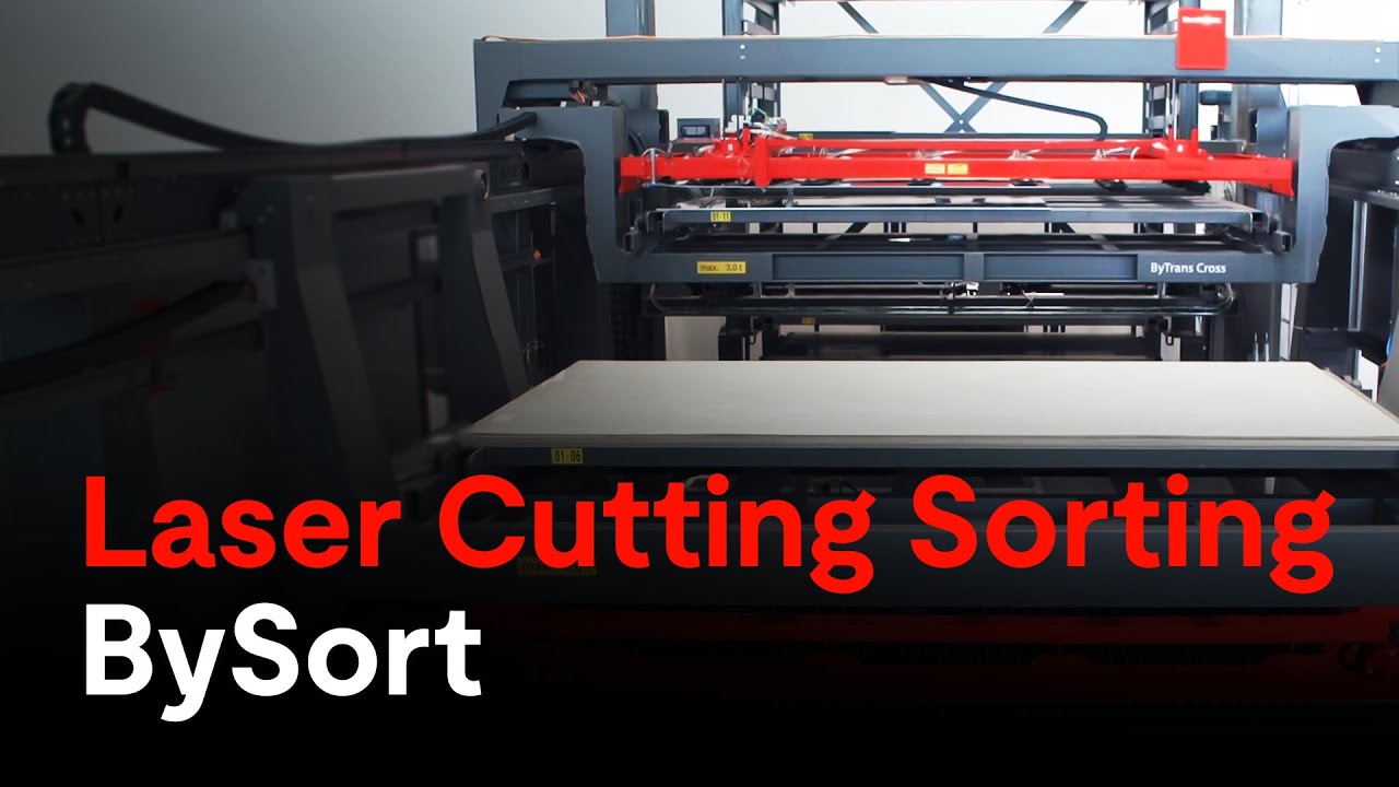 Automated Sorting System for Laser Cutting | BySort | Laser Automation | Bystronic