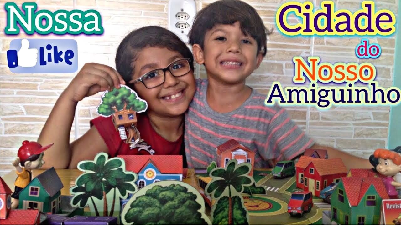 TURMA DO NOSSO AMIGUINHO nossa cidade