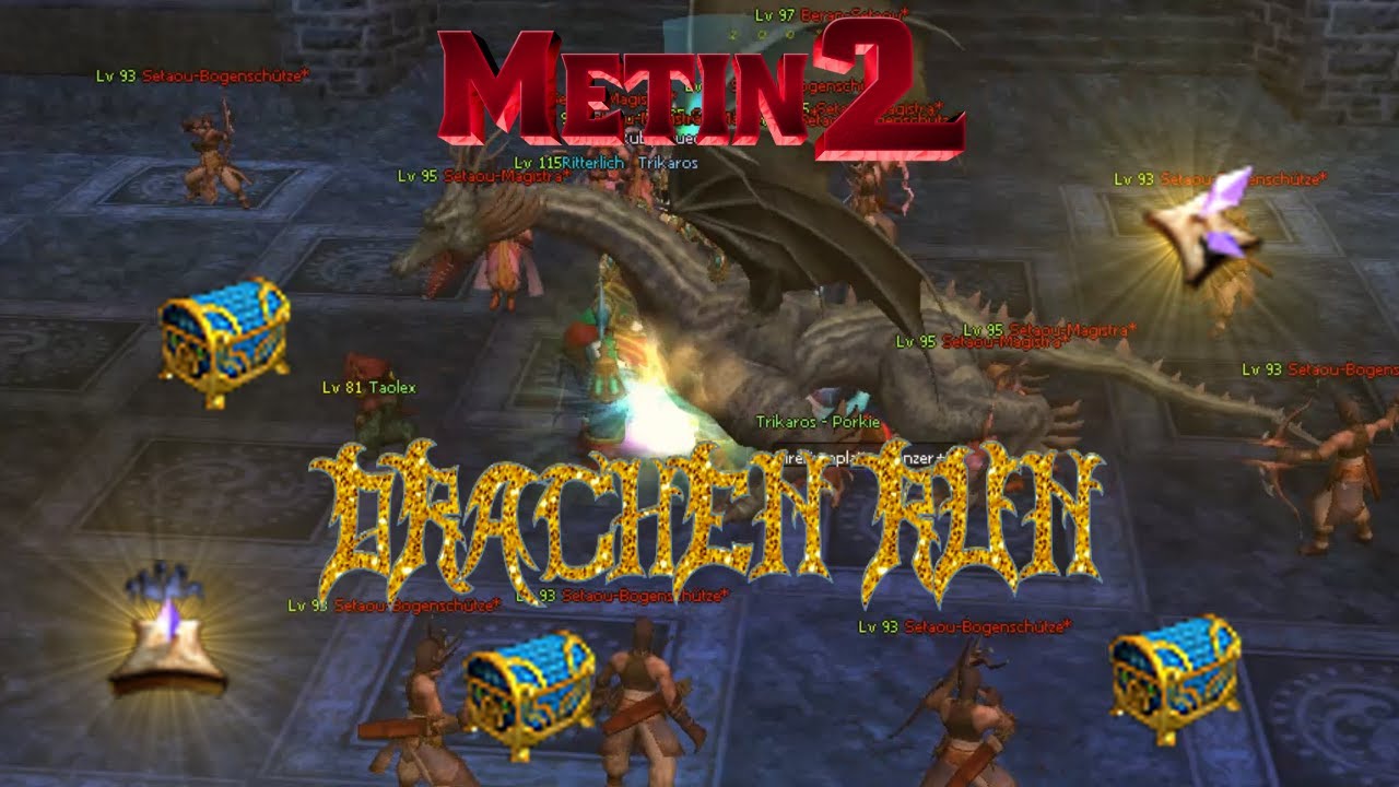 Metin2 DE RUBY: Drachenrun! Kisten öffnen oder verkaufen?