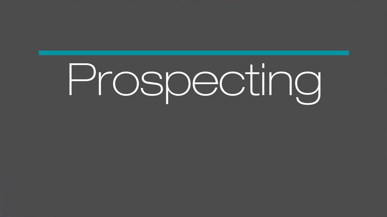 Real Estate MIND-SET Training: Prospecting