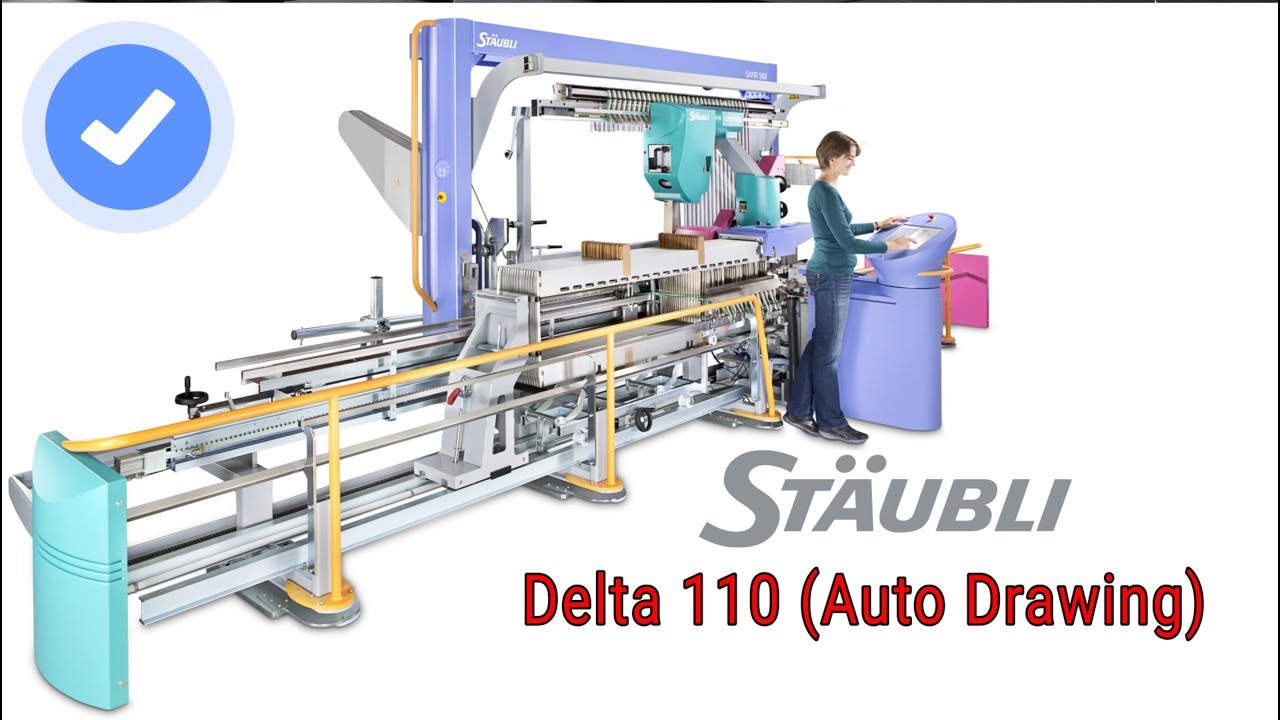 Staubli Delta 110 Auto Drawing Machine