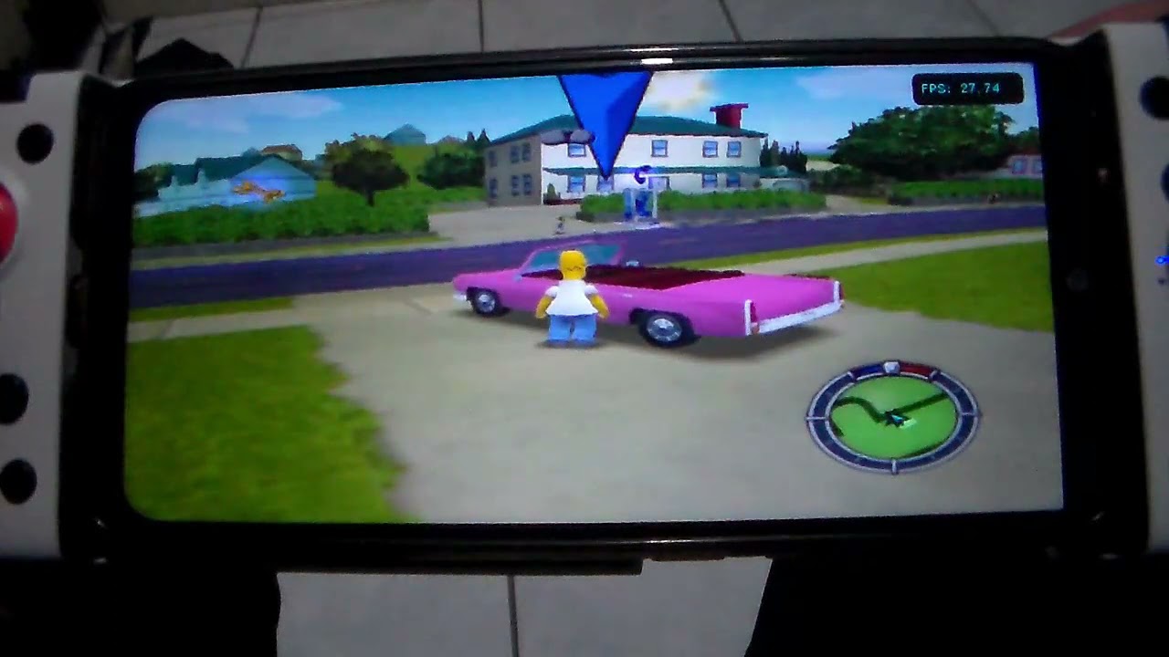 [#TUTORIAL] Melhor configuração para jogar The Simpsons Hit & Run no Emulador Dolphin para Android