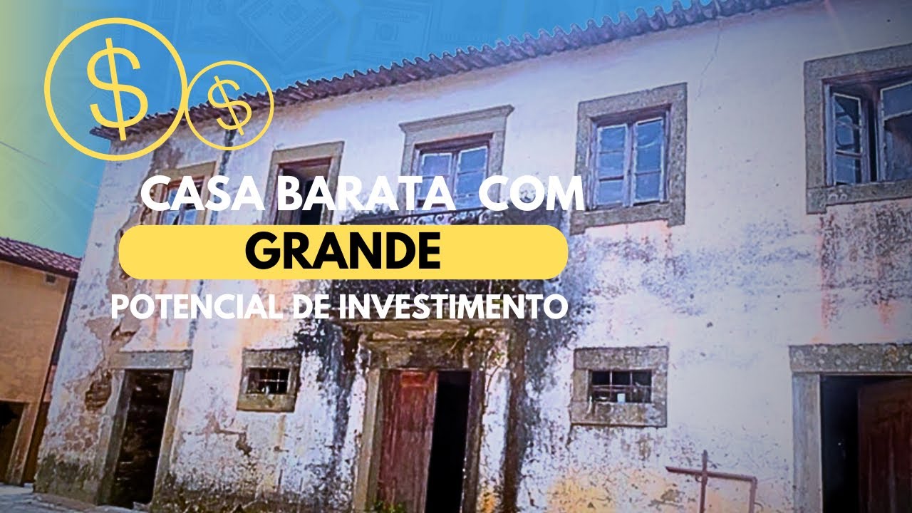 Casa com grande potencial e barata!