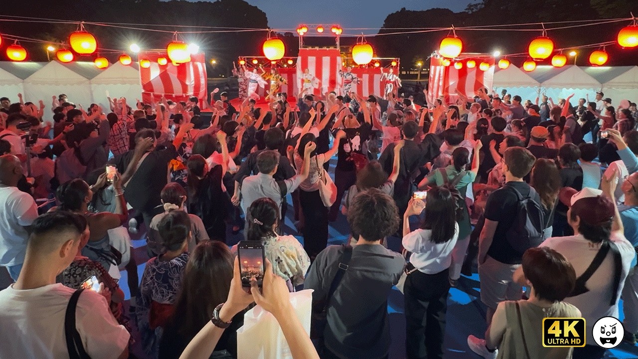 外国人も踊る踊る！上野公園でPOPな盆踊り !!!　APT. アパトゥ ダンシング・ヒーロー おジャ魔女カーニバル!! 盆ギリ恋歌　ビールと浴衣de盆踊り 2025 ～ふるさと東京応援祭～