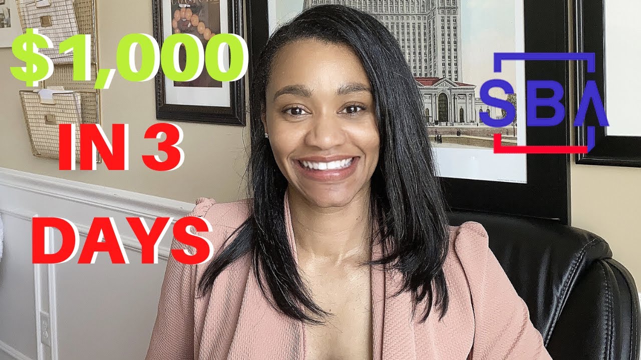 SBA EIDL Grant Deposited In 3 Days | How To Apply For Free Money